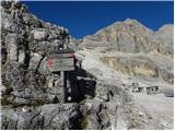 Rifugio Dibona - Bivak Baracca degli Alpini